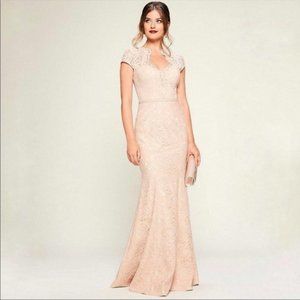 JS Collections Blush Lace Mermaid Gown, mother of the bride, formal size 6